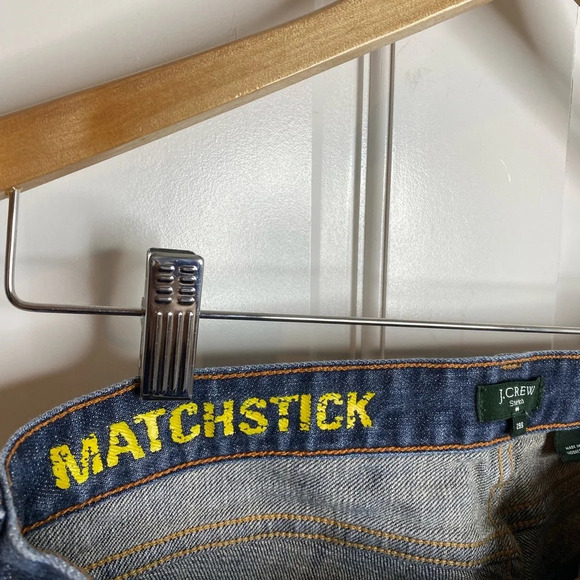 J. Crew Women's Jeans Size 29S Stretch Matchstick Mid Rise Cotton Spande… - Picture 6 of 9
